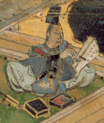 Samurai writing calligraphy.jpg