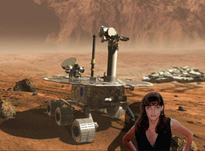 Photoshopped pic of Starwitch on Mars