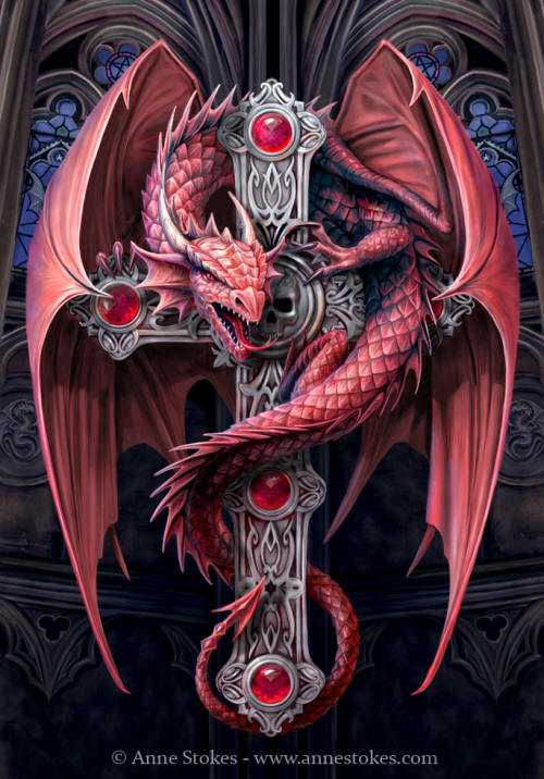 Gothic Dragon by Anne Stokes 