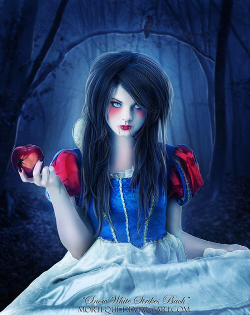 Snow White as a vampire